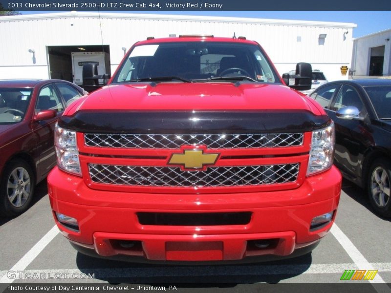 Victory Red / Ebony 2013 Chevrolet Silverado 2500HD LTZ Crew Cab 4x4