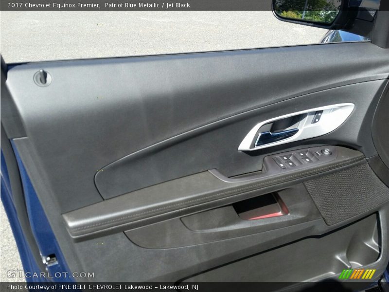 Patriot Blue Metallic / Jet Black 2017 Chevrolet Equinox Premier
