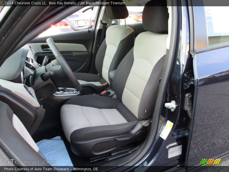 Blue Ray Metallic / Jet Black/Medium Titanium 2014 Chevrolet Cruze LS
