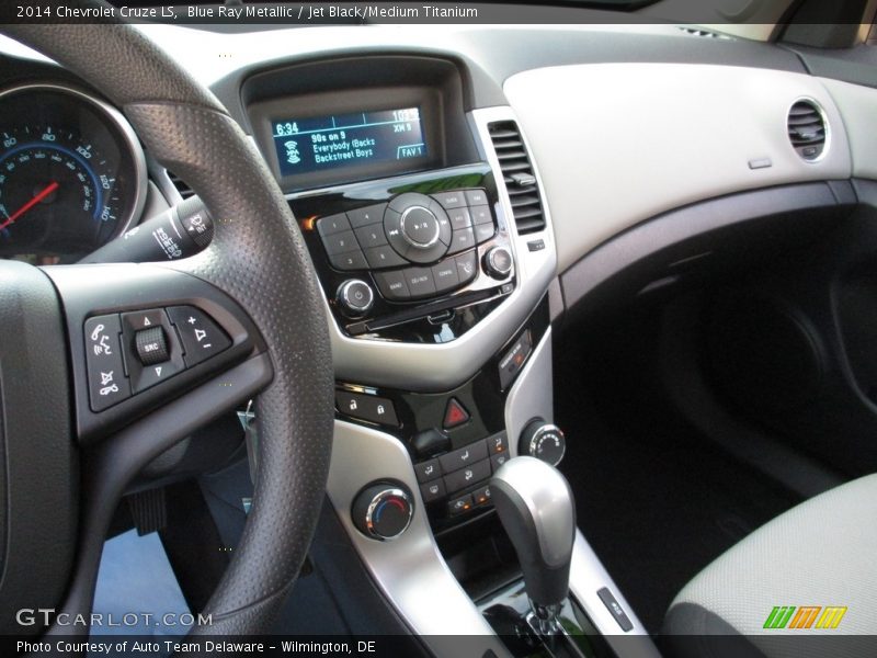 Blue Ray Metallic / Jet Black/Medium Titanium 2014 Chevrolet Cruze LS