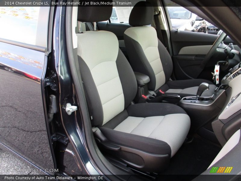 Blue Ray Metallic / Jet Black/Medium Titanium 2014 Chevrolet Cruze LS