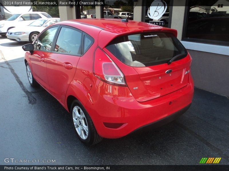 Race Red / Charcoal Black 2014 Ford Fiesta SE Hatchback