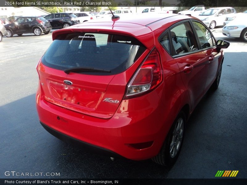 Race Red / Charcoal Black 2014 Ford Fiesta SE Hatchback
