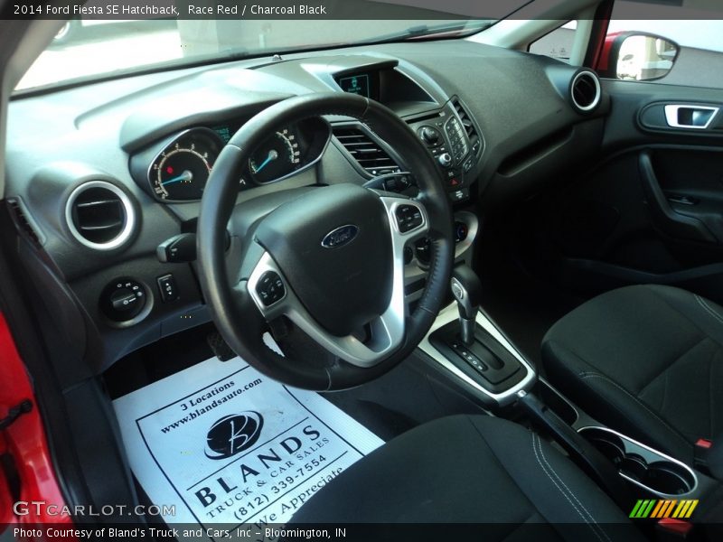 Race Red / Charcoal Black 2014 Ford Fiesta SE Hatchback
