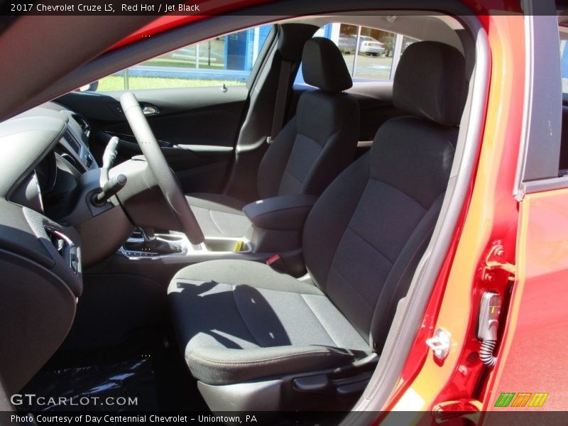 Red Hot / Jet Black 2017 Chevrolet Cruze LS