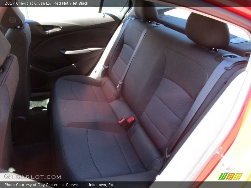 Red Hot / Jet Black 2017 Chevrolet Cruze LS
