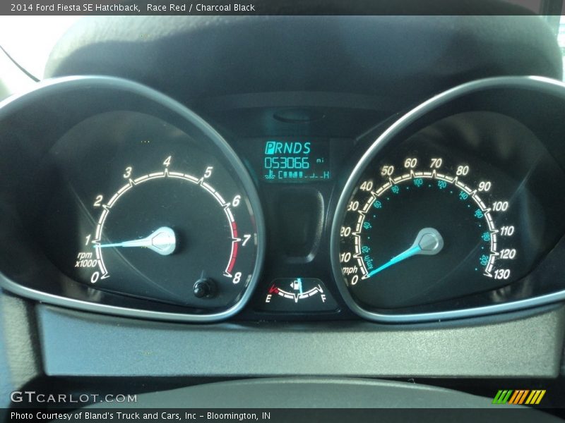 Race Red / Charcoal Black 2014 Ford Fiesta SE Hatchback