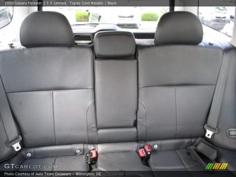 Topaz Gold Metallic / Black 2009 Subaru Forester 2.5 X Limited