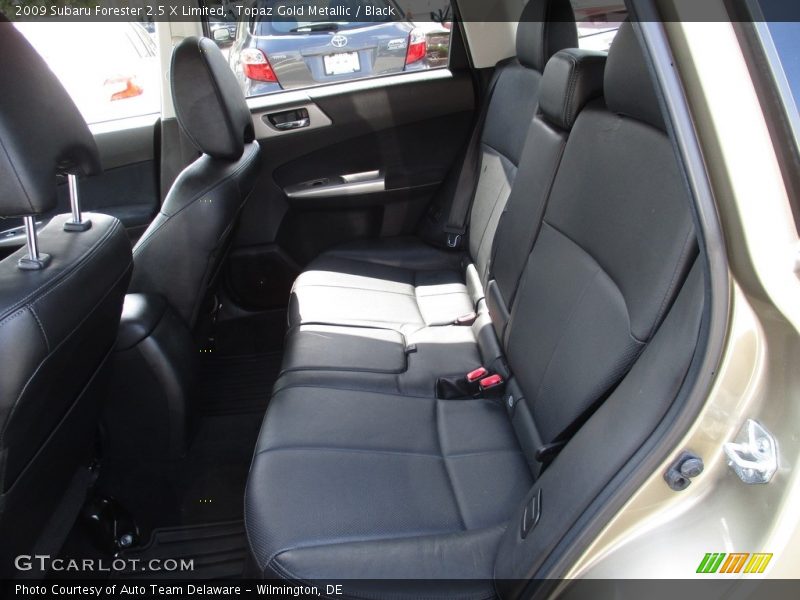 Topaz Gold Metallic / Black 2009 Subaru Forester 2.5 X Limited