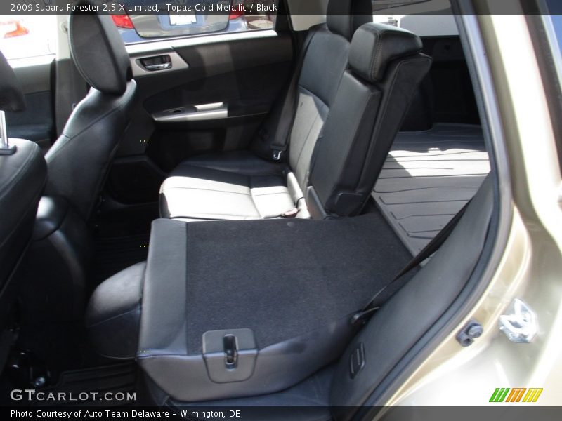 Topaz Gold Metallic / Black 2009 Subaru Forester 2.5 X Limited