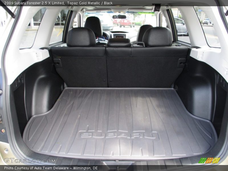 Topaz Gold Metallic / Black 2009 Subaru Forester 2.5 X Limited