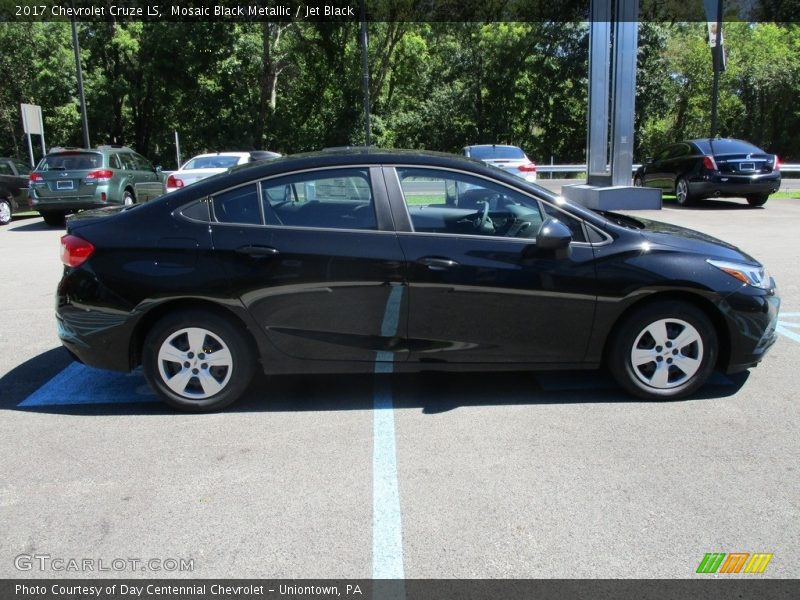 Mosaic Black Metallic / Jet Black 2017 Chevrolet Cruze LS
