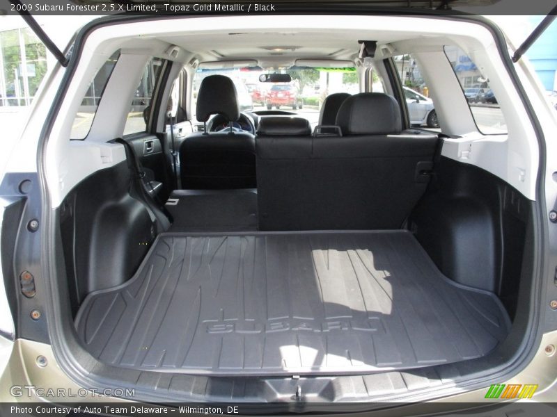Topaz Gold Metallic / Black 2009 Subaru Forester 2.5 X Limited