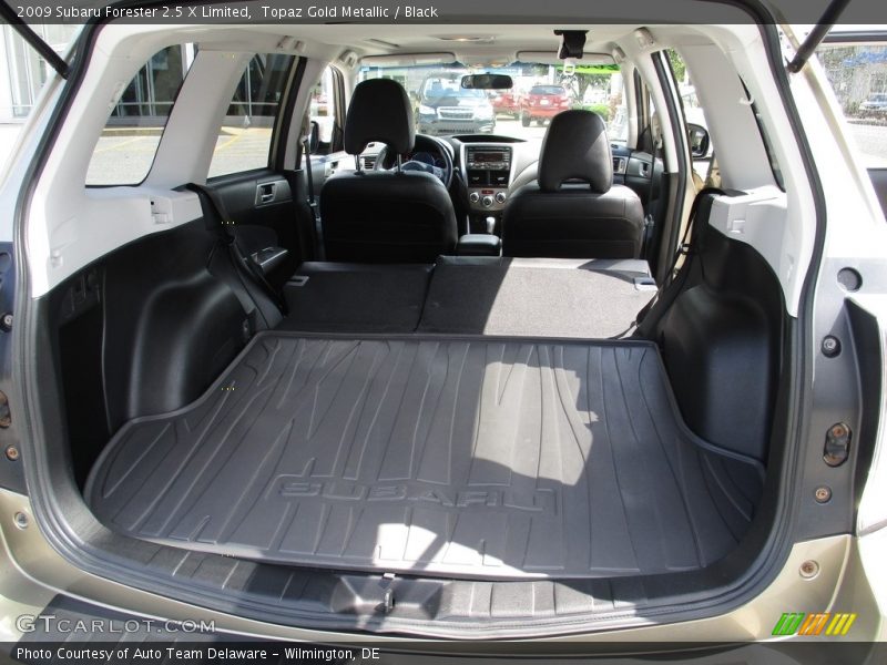 Topaz Gold Metallic / Black 2009 Subaru Forester 2.5 X Limited