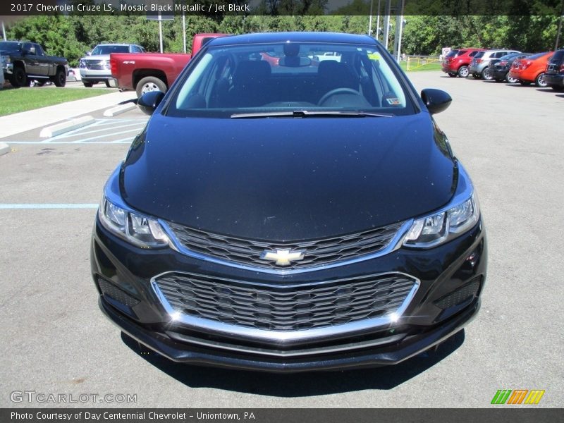 Mosaic Black Metallic / Jet Black 2017 Chevrolet Cruze LS