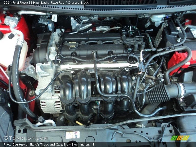 Race Red / Charcoal Black 2014 Ford Fiesta SE Hatchback