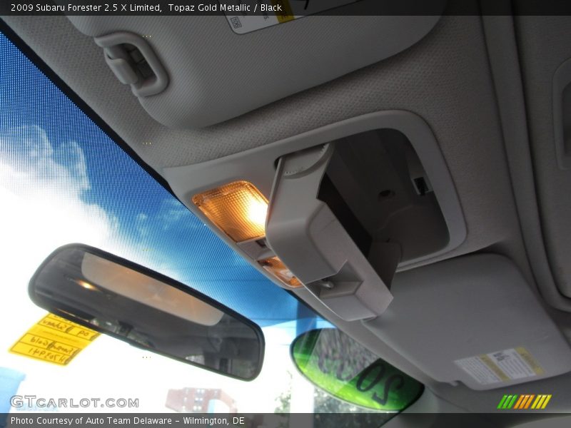 Topaz Gold Metallic / Black 2009 Subaru Forester 2.5 X Limited
