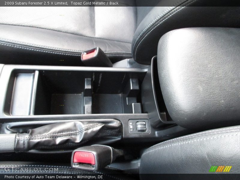 Topaz Gold Metallic / Black 2009 Subaru Forester 2.5 X Limited
