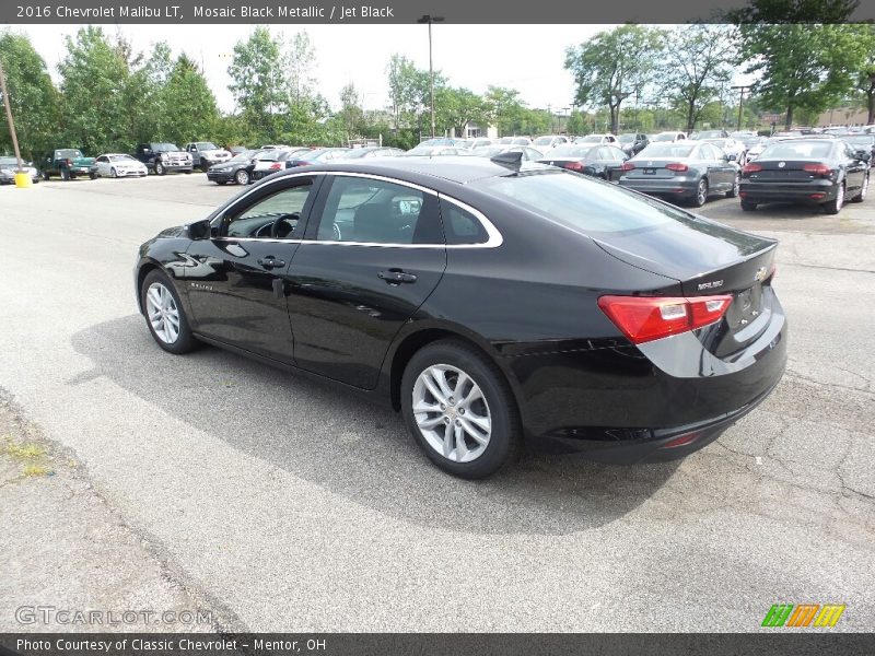 Mosaic Black Metallic / Jet Black 2016 Chevrolet Malibu LT