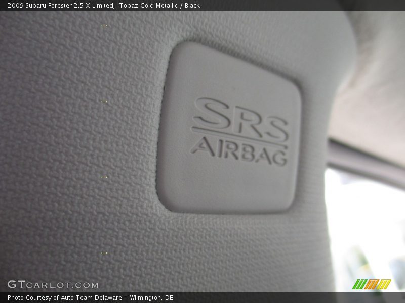 Topaz Gold Metallic / Black 2009 Subaru Forester 2.5 X Limited