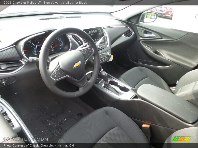 Blue Velvet Metallic / Jet Black 2016 Chevrolet Malibu LT