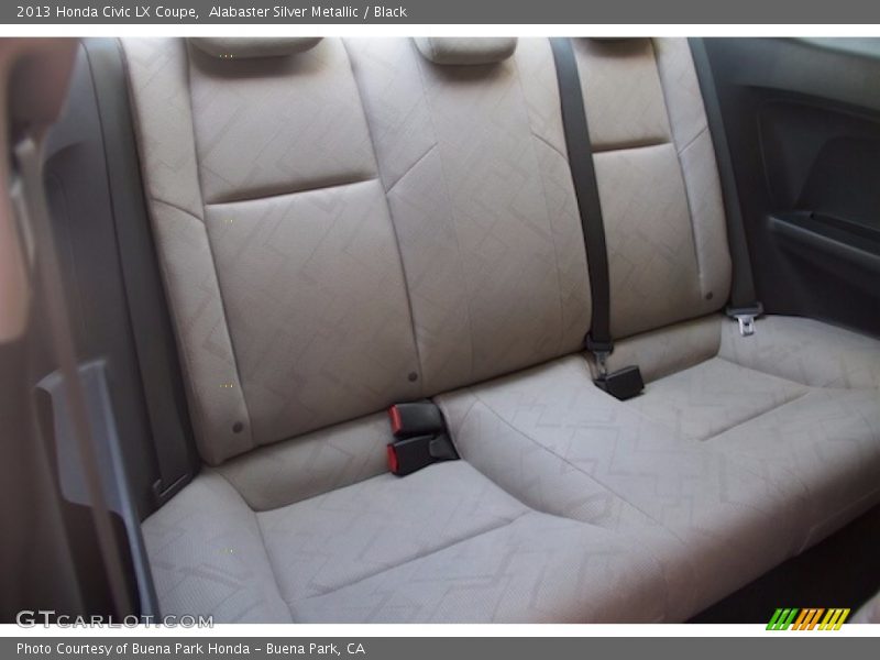 Alabaster Silver Metallic / Black 2013 Honda Civic LX Coupe