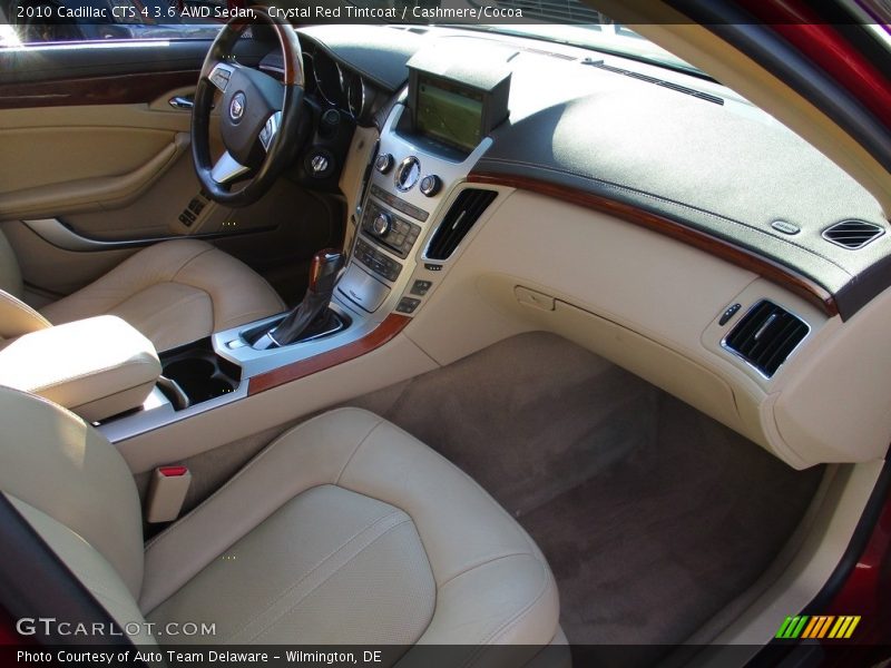 Crystal Red Tintcoat / Cashmere/Cocoa 2010 Cadillac CTS 4 3.6 AWD Sedan
