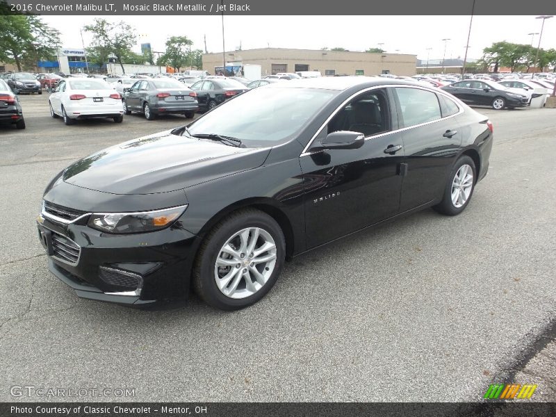 Mosaic Black Metallic / Jet Black 2016 Chevrolet Malibu LT
