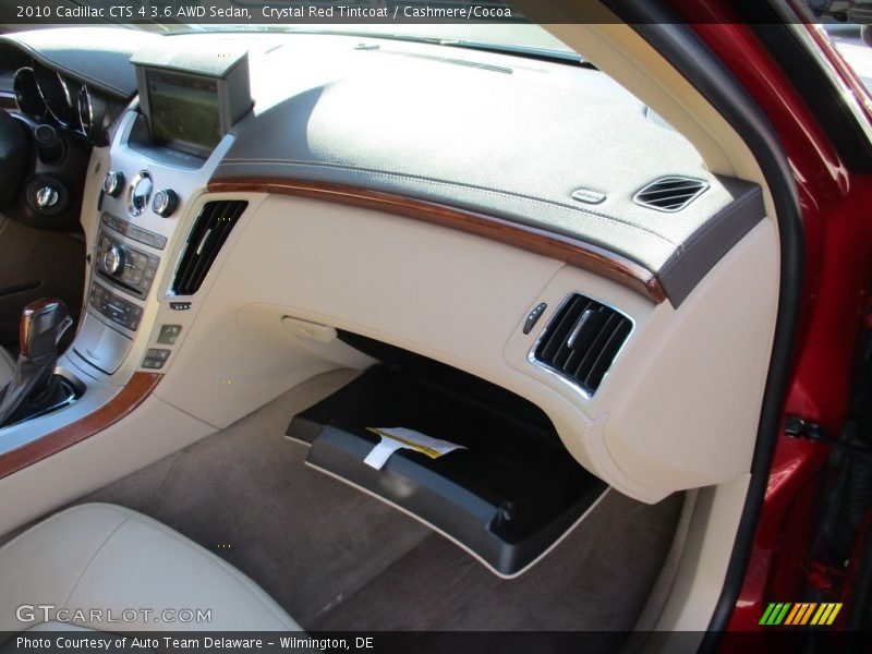 Crystal Red Tintcoat / Cashmere/Cocoa 2010 Cadillac CTS 4 3.6 AWD Sedan