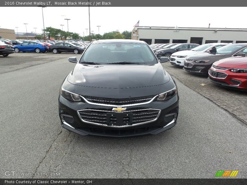 Mosaic Black Metallic / Jet Black 2016 Chevrolet Malibu LT