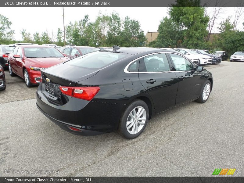 Mosaic Black Metallic / Jet Black 2016 Chevrolet Malibu LT