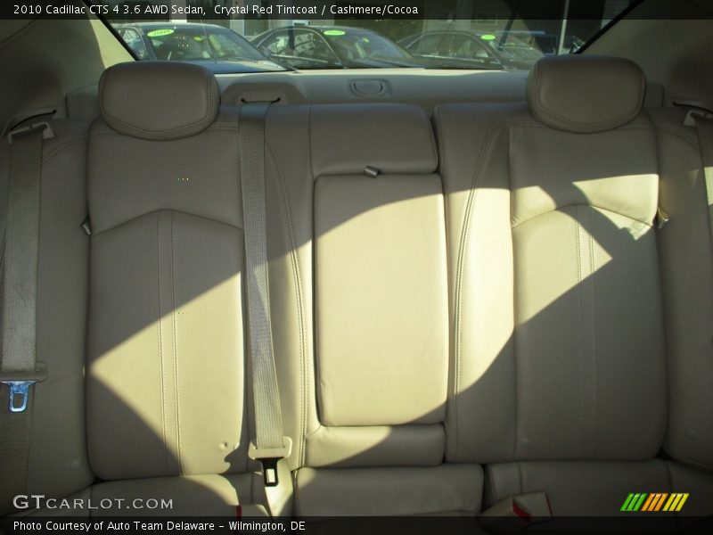 Crystal Red Tintcoat / Cashmere/Cocoa 2010 Cadillac CTS 4 3.6 AWD Sedan