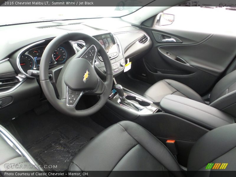 Summit White / Jet Black 2016 Chevrolet Malibu LT