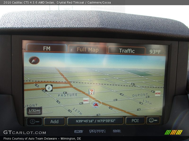 Crystal Red Tintcoat / Cashmere/Cocoa 2010 Cadillac CTS 4 3.6 AWD Sedan