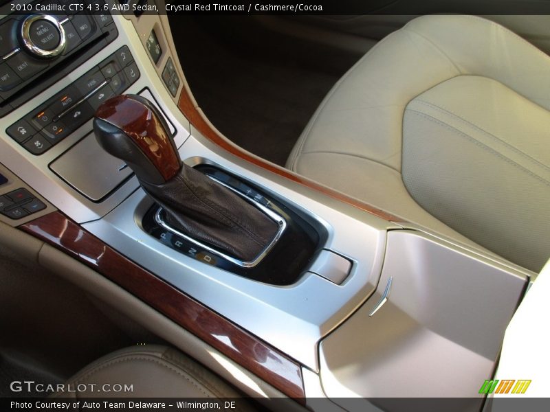 Crystal Red Tintcoat / Cashmere/Cocoa 2010 Cadillac CTS 4 3.6 AWD Sedan