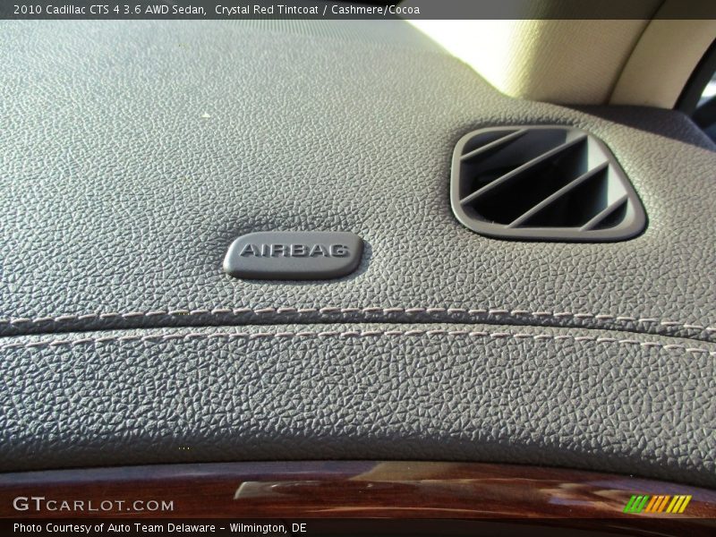 Crystal Red Tintcoat / Cashmere/Cocoa 2010 Cadillac CTS 4 3.6 AWD Sedan