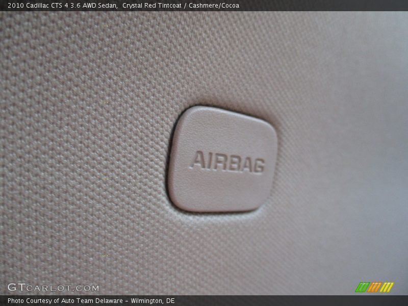 Crystal Red Tintcoat / Cashmere/Cocoa 2010 Cadillac CTS 4 3.6 AWD Sedan