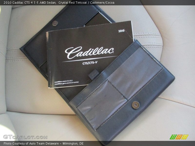 Crystal Red Tintcoat / Cashmere/Cocoa 2010 Cadillac CTS 4 3.6 AWD Sedan