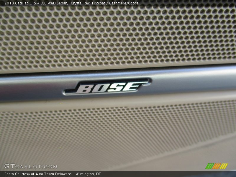 Crystal Red Tintcoat / Cashmere/Cocoa 2010 Cadillac CTS 4 3.6 AWD Sedan