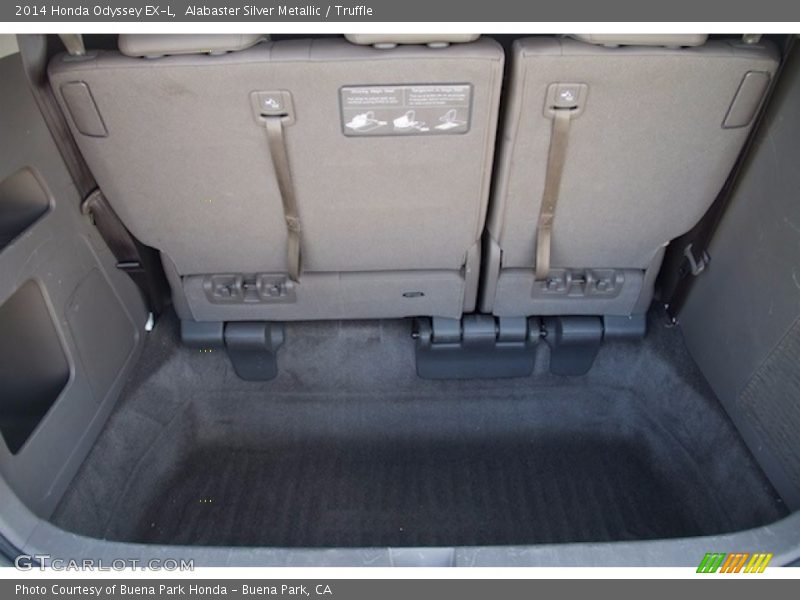 Alabaster Silver Metallic / Truffle 2014 Honda Odyssey EX-L