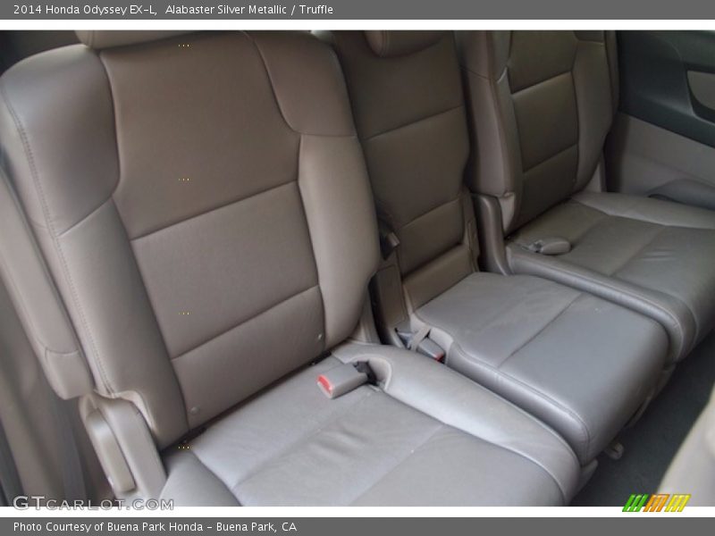 Alabaster Silver Metallic / Truffle 2014 Honda Odyssey EX-L