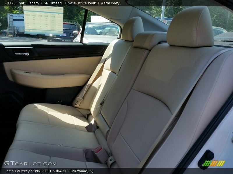 Crystal White Pearl / Warm Ivory 2017 Subaru Legacy 3.6R Limited