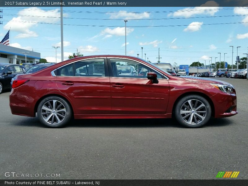  2017 Legacy 2.5i Limited Venetian Red Pearl