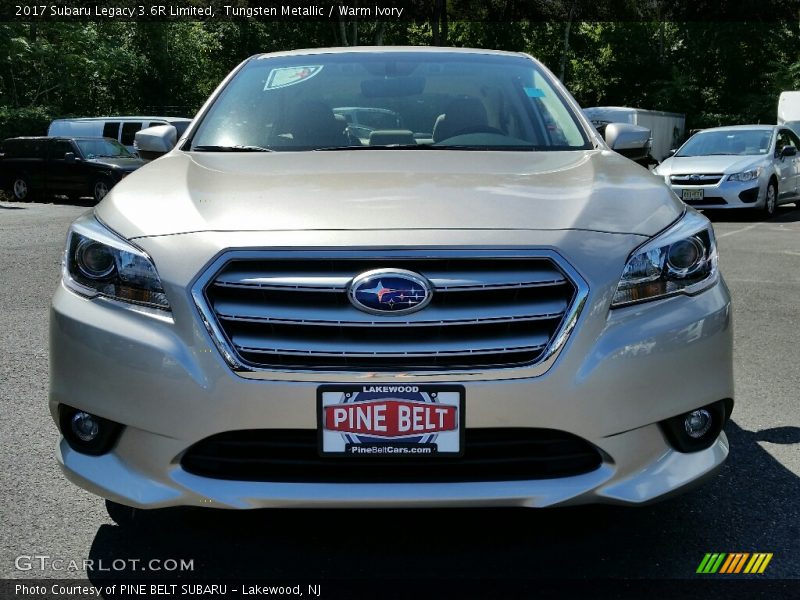 Tungsten Metallic / Warm Ivory 2017 Subaru Legacy 3.6R Limited