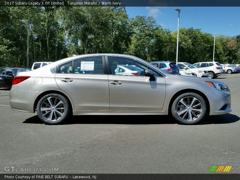 Tungsten Metallic / Warm Ivory 2017 Subaru Legacy 3.6R Limited
