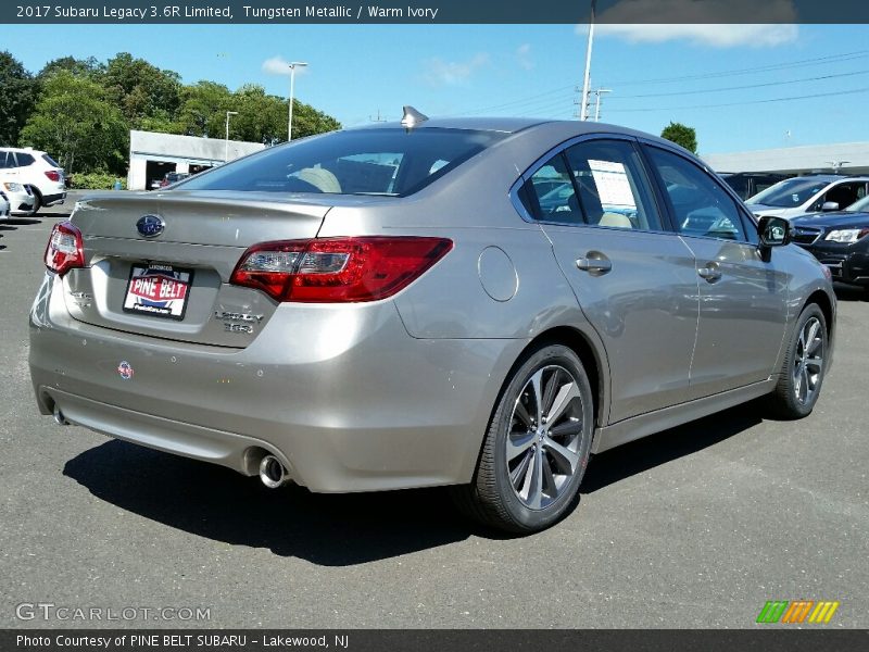 Tungsten Metallic / Warm Ivory 2017 Subaru Legacy 3.6R Limited