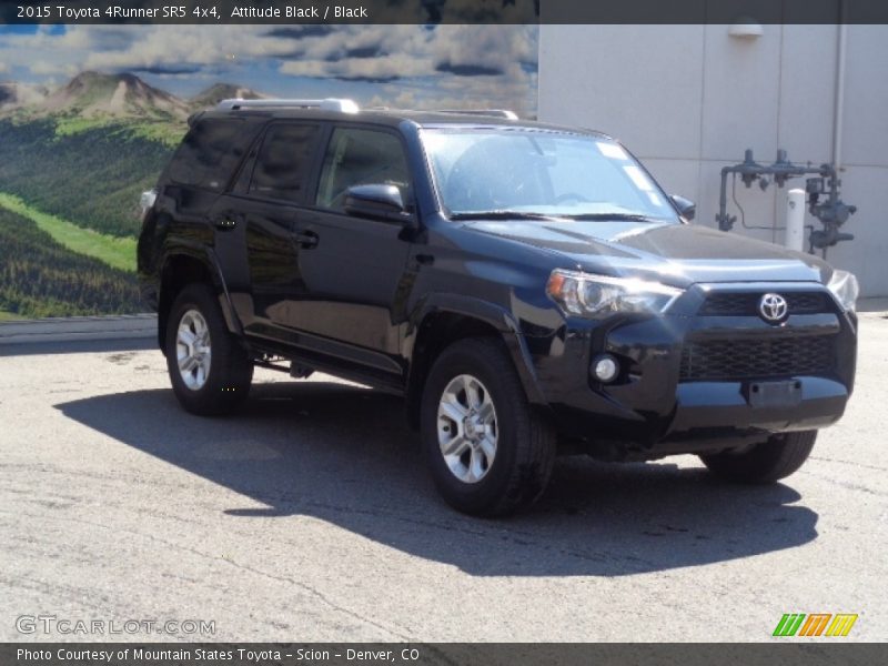 Attitude Black / Black 2015 Toyota 4Runner SR5 4x4