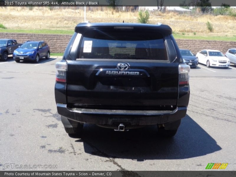 Attitude Black / Black 2015 Toyota 4Runner SR5 4x4