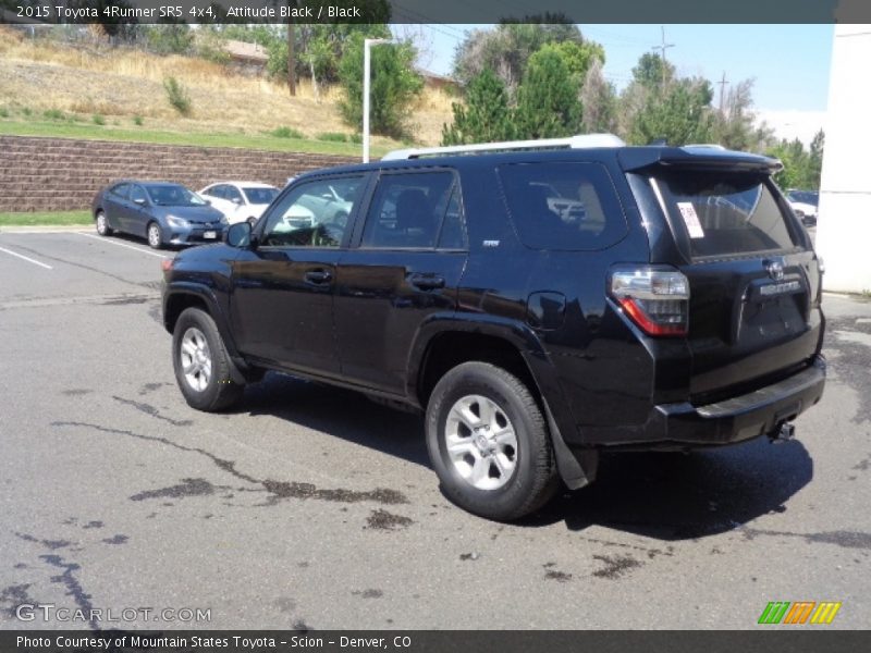 Attitude Black / Black 2015 Toyota 4Runner SR5 4x4