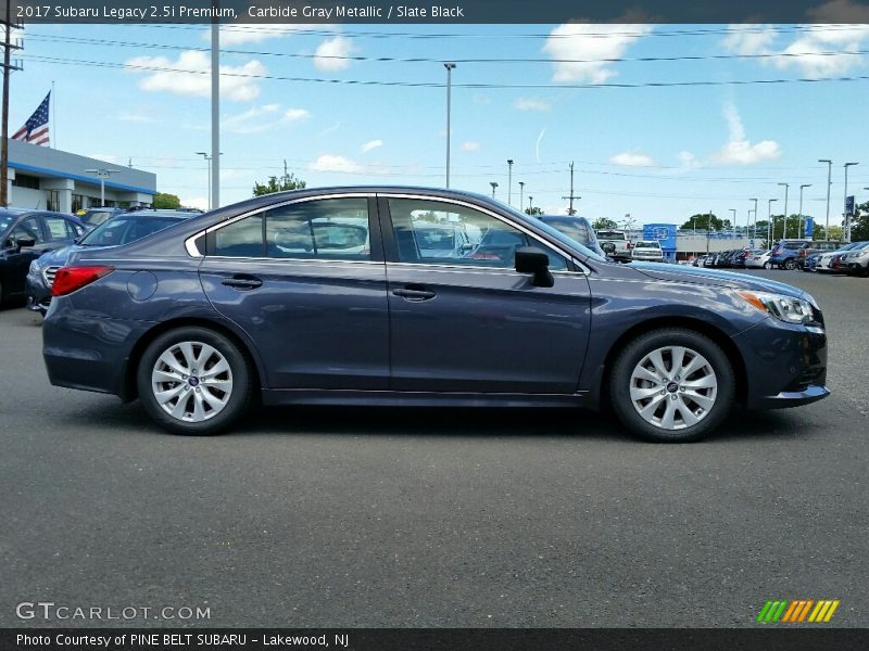 Carbide Gray Metallic / Slate Black 2017 Subaru Legacy 2.5i Premium